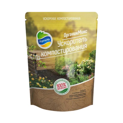 Organic Mix Ускоритель компостирования, 0.65 л/, 0.65 кг, 1 шт., 1 уп.