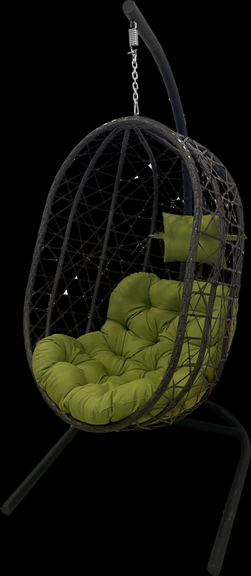 Кресло подвесное «Кокон XL» Оливковый