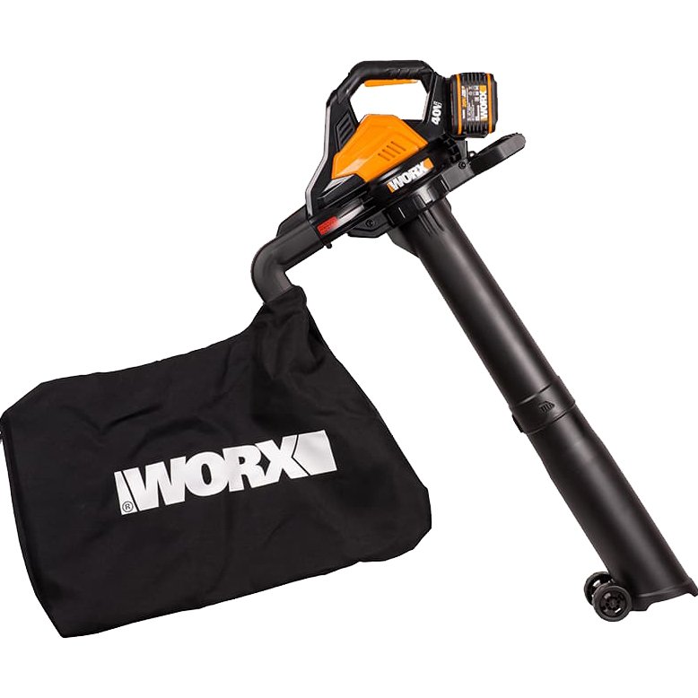 Воздуходувка-пылесос WORX WG583E 40V аккумуляторная бесщеточная