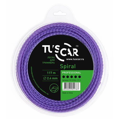 Леска (корд) TUSCAR Spiral Professional 2.4 мм 117 м 2.4 мм