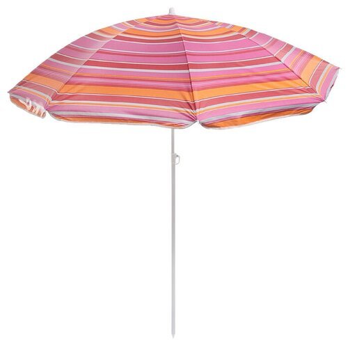 Зонт пляжный 'Модерн' с серебряным покрытием, d=150 cм, h=170 см