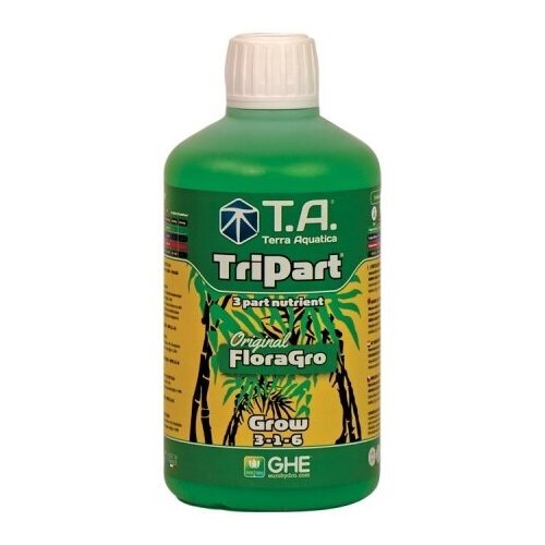 Удобрение Terra Aquatica TriPart Flora Grow 0.5 л