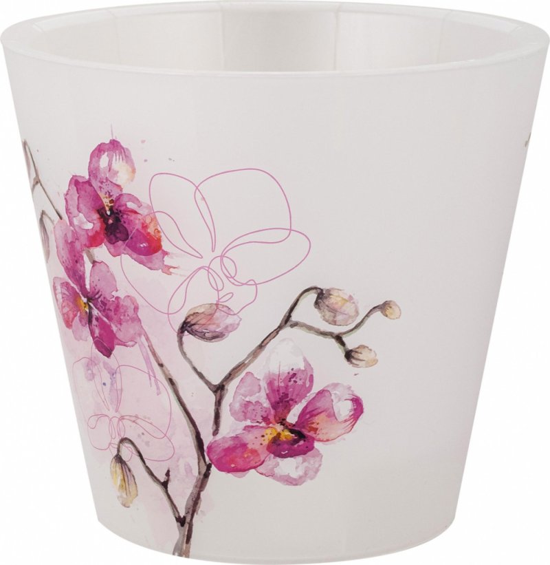 Горшок для цветов 'InGreen' London Orchid Deco фуксия 1,6л