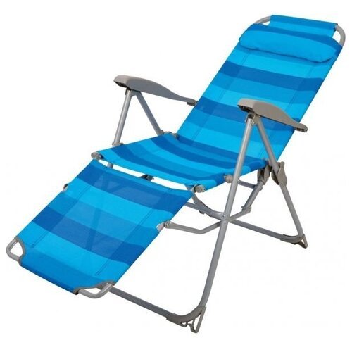 Кресло-шезлонг складное Nika К3, сетчатая ткань, 8 положений, цвет песочный