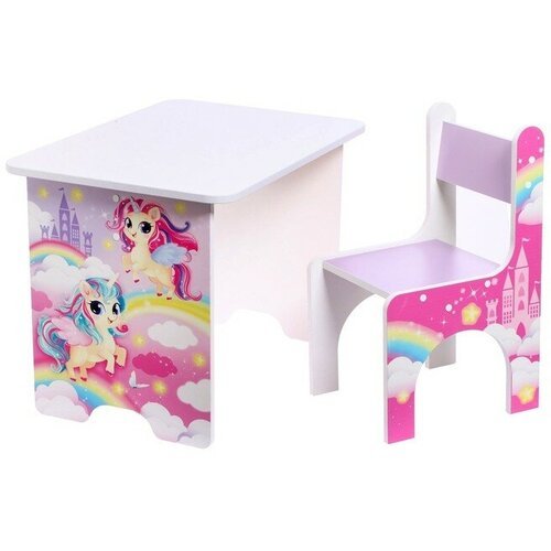 ZABIAKA Комплект детской мебели «Пони»