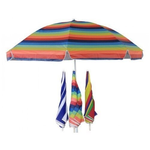 Пляжный зонт Garden Story WRU052 купол 240 см, высота 240 см