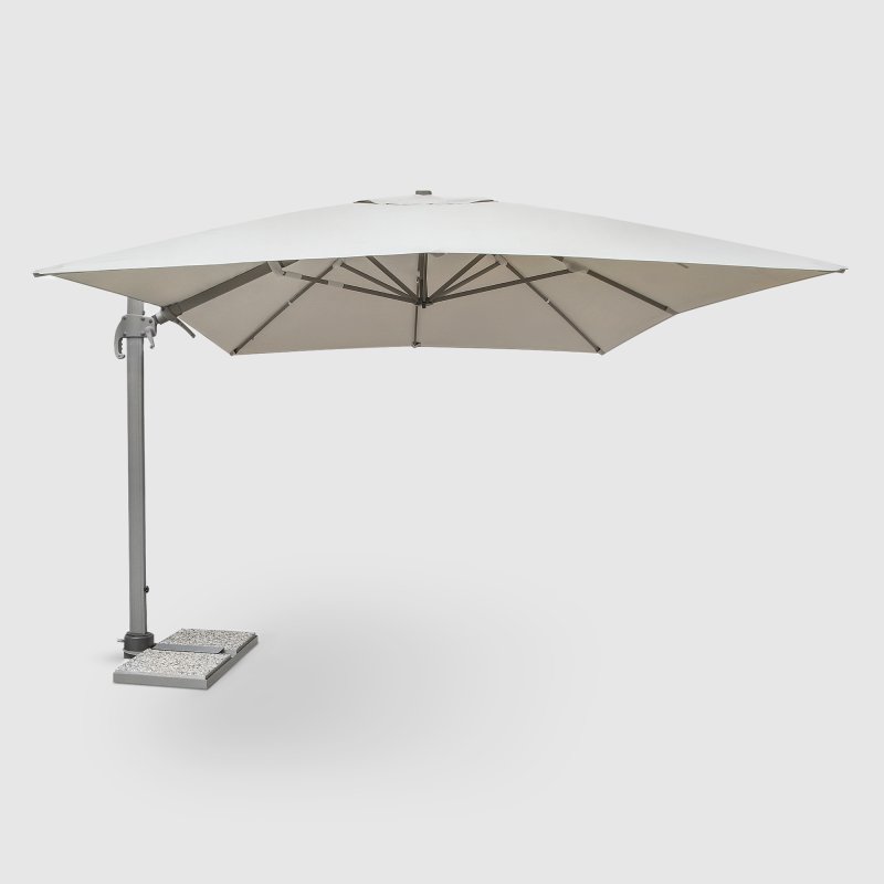 Зонт Bizzotto Saragozza с базой 300х400х275 см