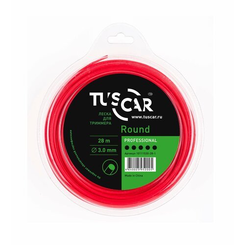 Леска (корд) TUSCAR Round Professional 3 мм 28 м 3 мм