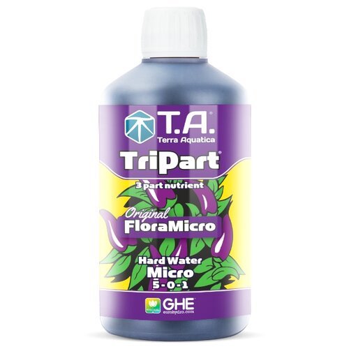 Удобрение T.A. (GHE) TriPart Flora Micro HW 0.5л