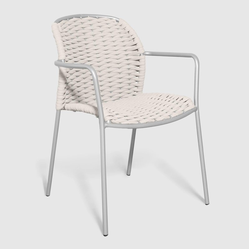 Кресло Drigani Click грязно-белый 59х60х82 см