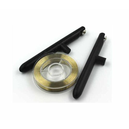 Леска (струна) для отделения защитных стёкол 0,08 мм с ручками