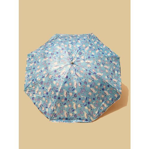 Зонт пляжный наклонный d 200 cм, h 200 см, п/э 170 t, 8 спиц, чехол, арт. SD200-8