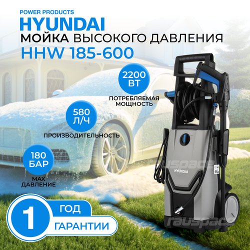 Мойка высокого давления Hyundai HHW 185-600