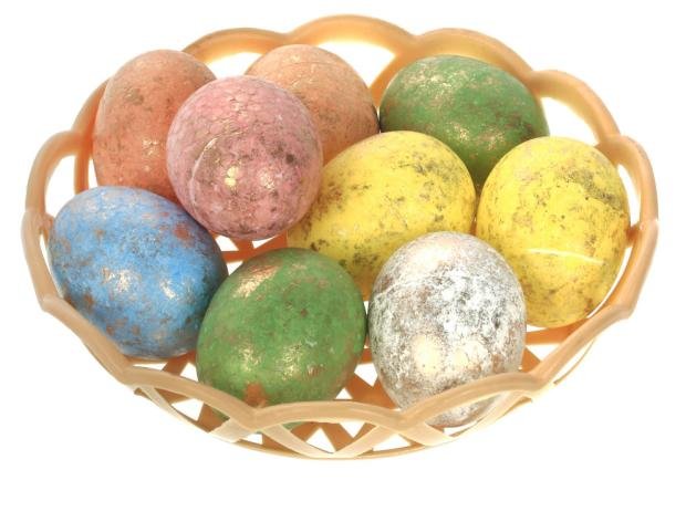 Пасхальные яйца декоративные, h 5 см