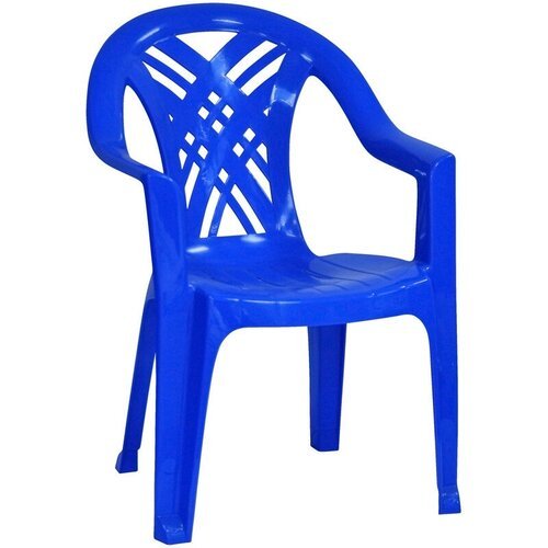 Комплект 2 штук, Кресло пластиковое SPG_ №6 Престиж-2, синее
