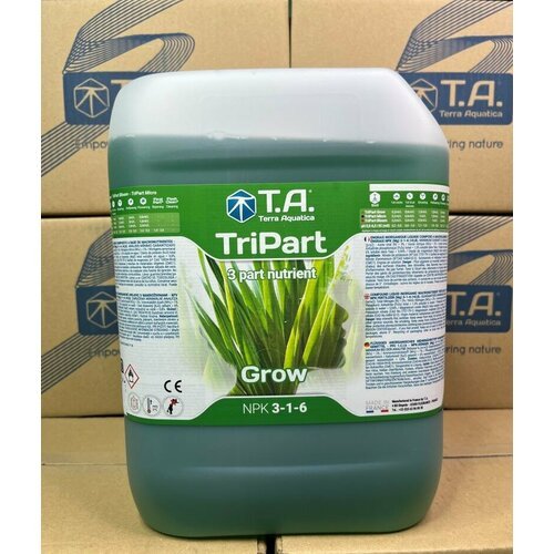 Удобрение TriPart Grow Terra Aquatica/ Flora Grow GHE 10 л EU