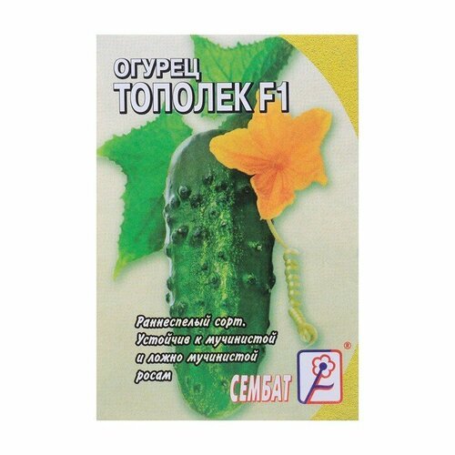 Семена Огурец 'Тополек F1', 5 шт.