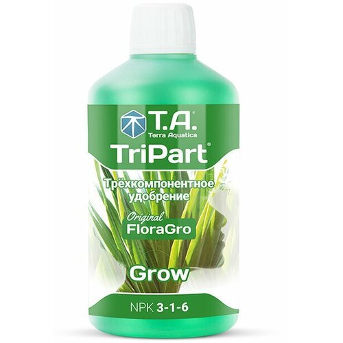 Удобрение минеральное для вегетации Terra Aquatica TriPart Grow 0,5 л