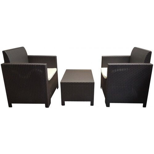 BICA Комплект мебели NEBRASKA TERRACE Set /стол, 2 кресла/, венге 9073.3
