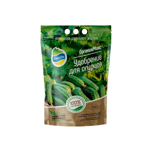 Удобрение Organic Mix для огурцов, 2.8 л, 2.8 кг, 1 уп.