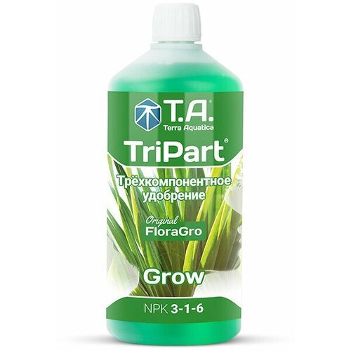 Удобрение минеральное для вегетации Terra Aquatica TriPart Grow 1 л