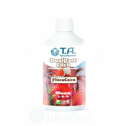 Удобрение Flora Coco Bloom 0,5 л (GHE) Dual Part Terra Aquatica