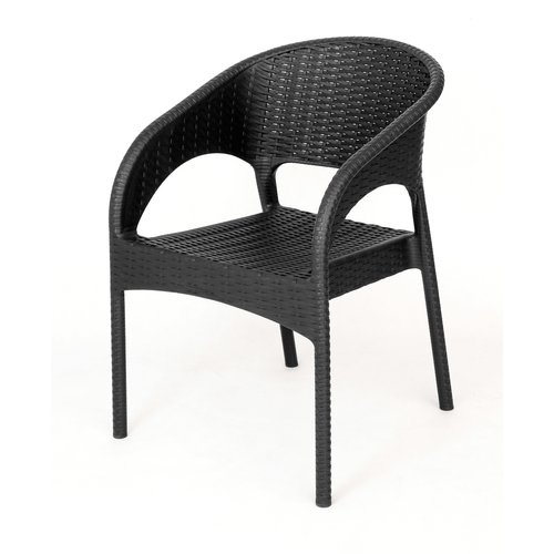 Кресло пластиковое Ola Dom арт. K-GS03 (антрацит)