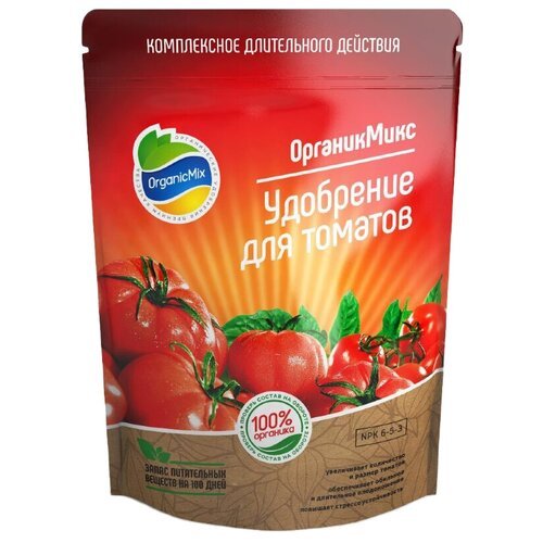 Удобрение Organic Mix для томатов, 0.2 кг, 1 уп.