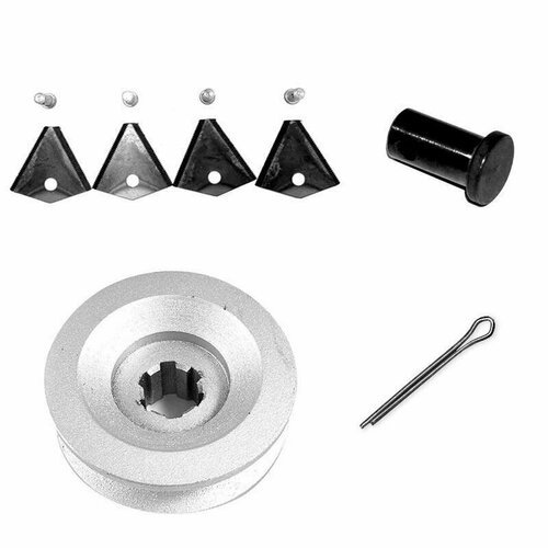 Ремкомплект косилки Заря и аналогов косилок (шкив - металл)