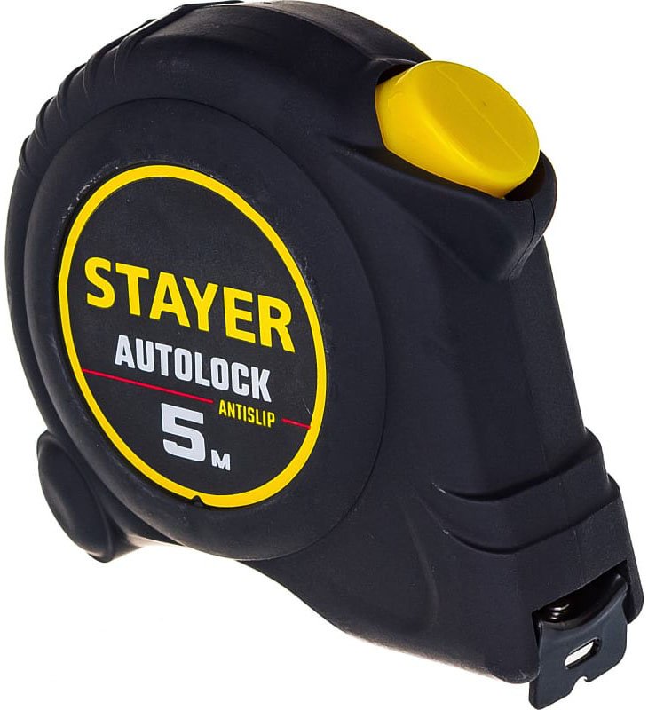 Рулетка 'Stayer' AutoLock 5м/19мм с автостопом
