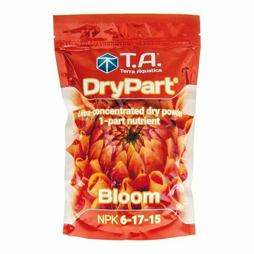 Сухое удобрение Terra Aquatica DryPart Bloom , 1кг удобрение для растений