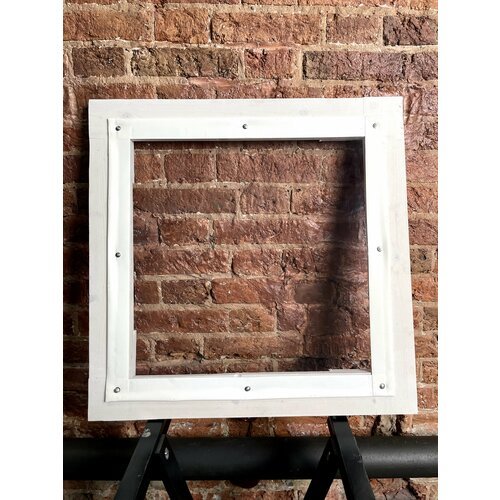 135 см (ш) х 95 см (в) - Мягкие окна для террасы, беседки. Белая окантовка с креплениями - 700мкр по периметру окна - защита от ветра и осадков
