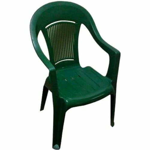 Кресло Элластик-пласт пластиковое 'Фламинго' (темно-зеленое)