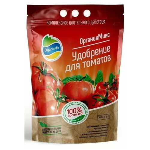 Удобрение Organic Mix для томатов, 2.8 л, 2.8 кг, 1 уп.