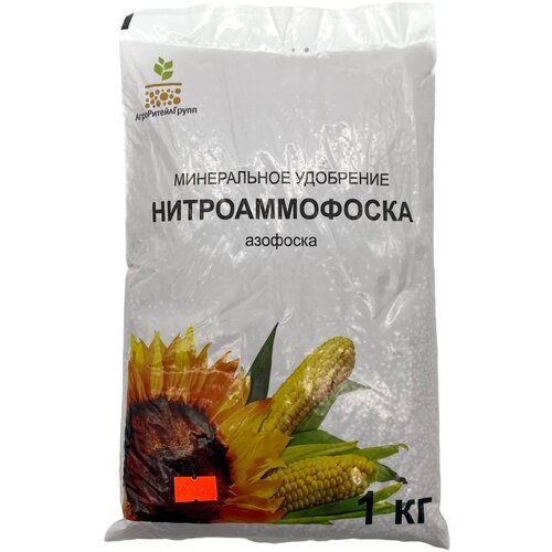 Удобрение Нитроаммофоска (азофоска) 'PLANT! T', минеральное, 1 кг, 1 шт.