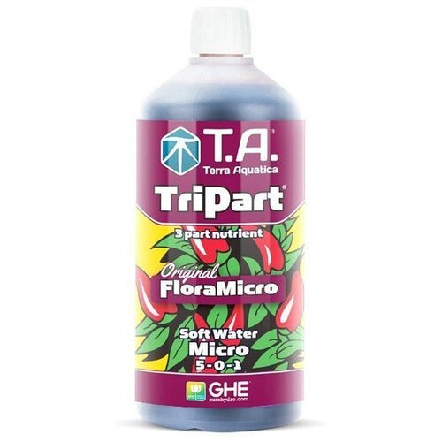 Удобрение T.A. (GHE) TriPart Flora Micro SW 1л