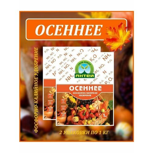 Удобрение Антей Осеннее, 1 кг, 2шт