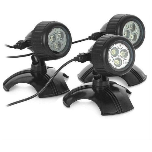 Подсветка светодиодная для пруда и сада HP 3-3 Led Jebao(3Wх3)