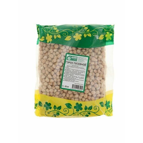 Семена Горох 'Зеленый уголок', посевной, 0,5 кг