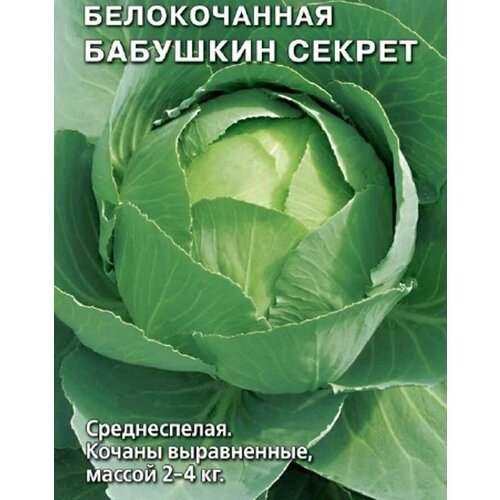 Коллекционные семена капусты б/к Бабушкин секрет