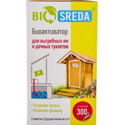 Биоактиватор для выгребных ям и дачных туалетов BIOSREDA э4610069880039