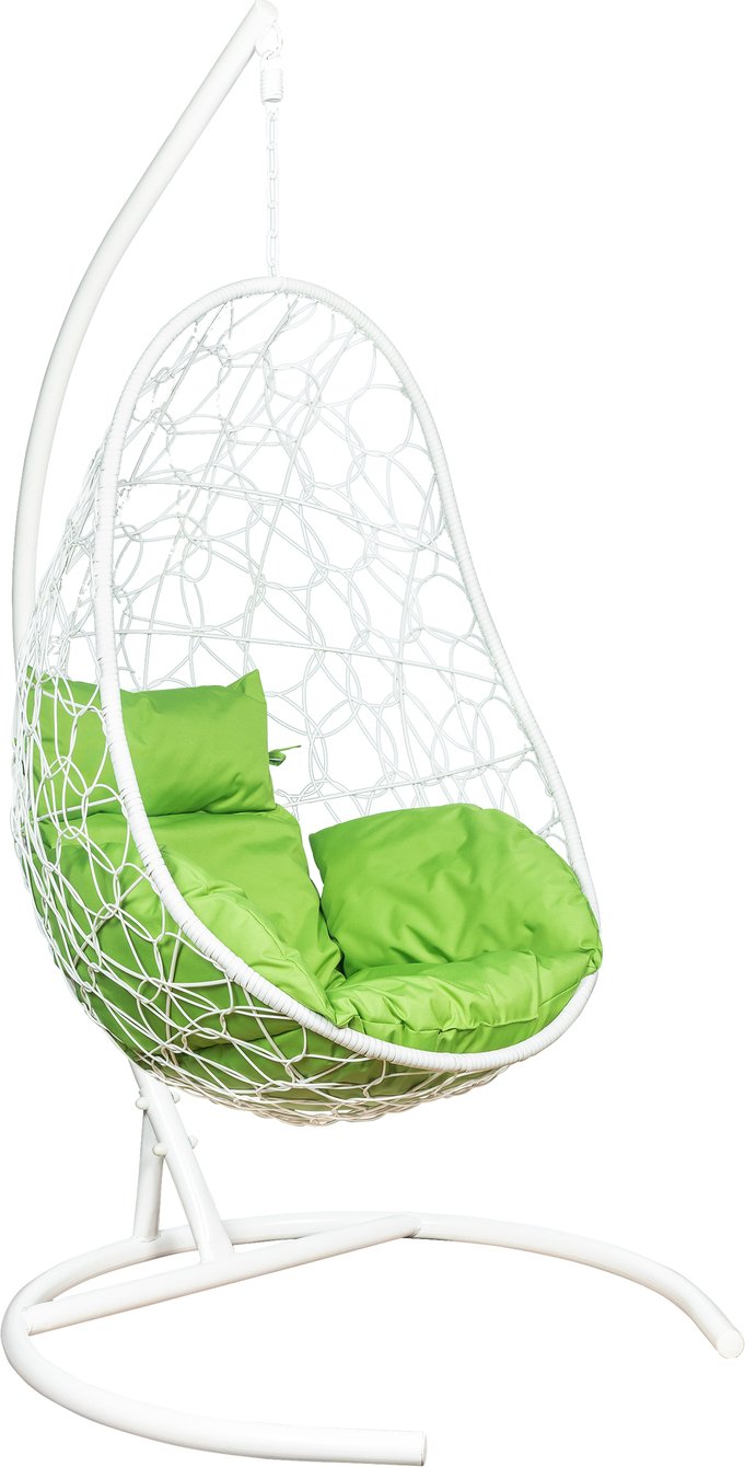 Подвесное кресло «Leset Ажур» Зеленое яблоко