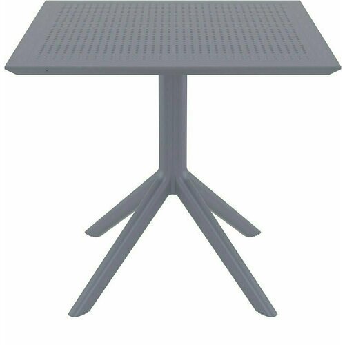 Стол пластиковый ReeHouse Sky Table 80 Темно-серый