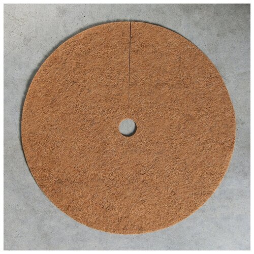 Круг приствольный, d = 0,6 м, из кокосового полотна, набор 5 шт, «Мульчаграм»