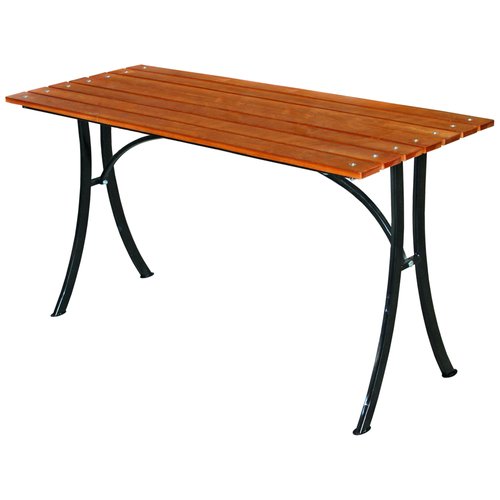 Стол обеденный садовый Комплект-Агро Романтика (KA3487), ДхШ: 160х72 см, коричневый