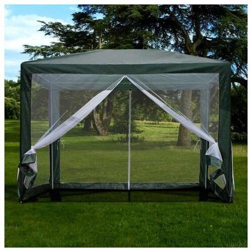 Садовый шатер с сеткой Афина-мебель AFM-1061NA Green (2х3)