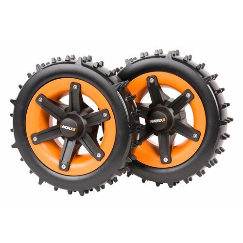 Комплект колес WA0952 для наклонных газонов для роботов-газонокосилок Worx Landroid, 2 штуки