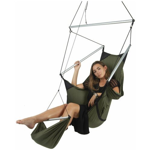 Подвесное кресло Ticket to the Moon Moon Chair Army Green