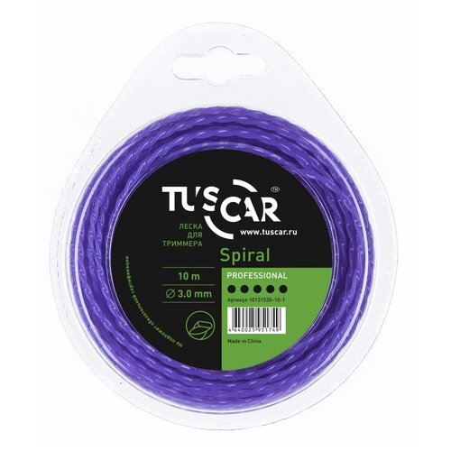 Леска (корд) TUSCAR Spiral Professional 3 мм 10 м 3 мм