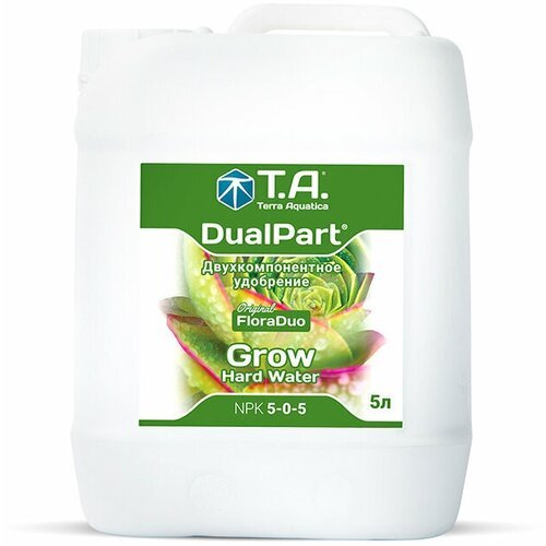 Минеральное удобрение Terra Aquatica DualPart Grow HW 5 л (для жесткой воды)